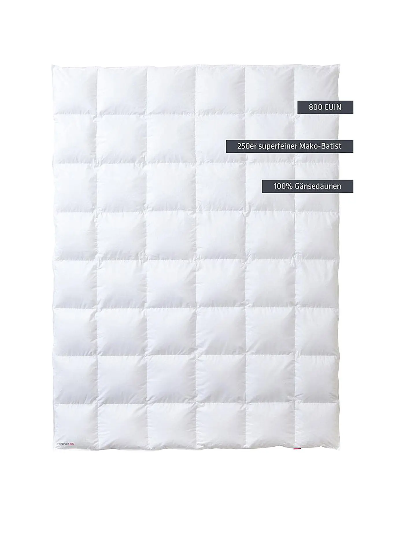 KAUFFMANN | Kassettendecke "Prinzessin 800" 140x200cm (480g Warm) | 